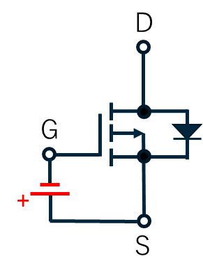 P通道型MOSFET的特征